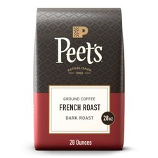 Peets Coffee, Dark Roast Ground Coffee - French Roast 28 Ounce Bag