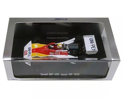 1/43 Tyrrell 007 Japan GP 1976 #52 White Red Orange Diecast
