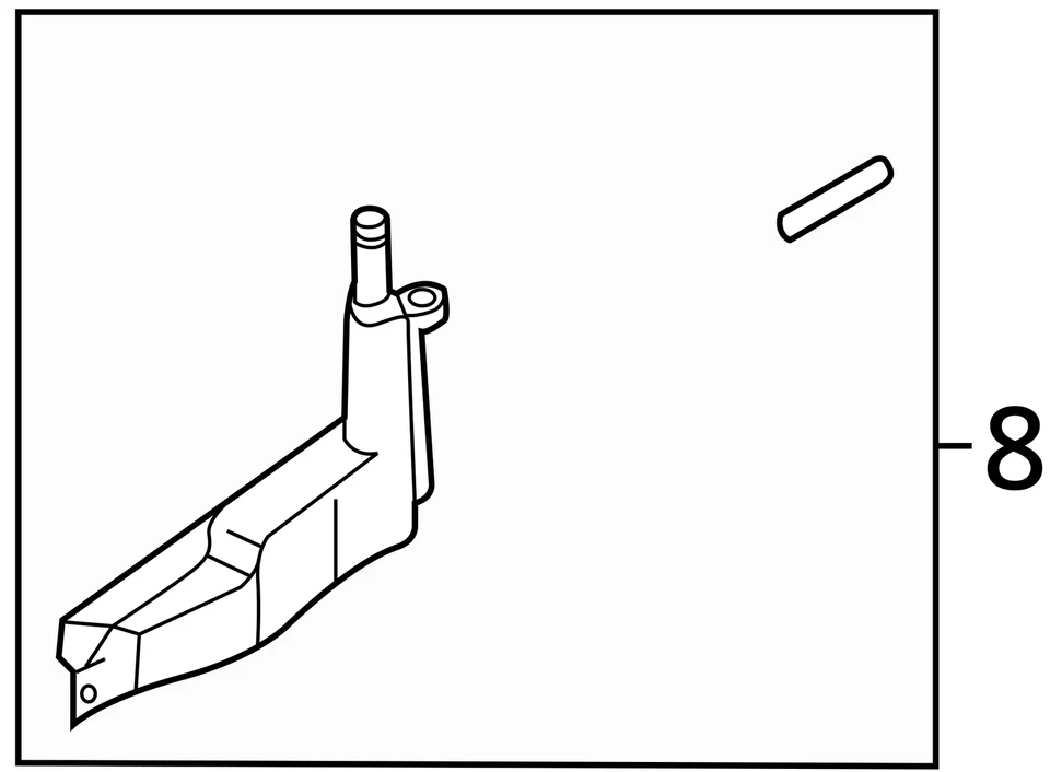 Coolant Reservoir Fits 97-00 INFINITI QX4 30193808 Foto 4 de 4