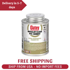 8 Oz. Regular Clear PVC Cement