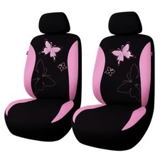 Butterfly car seat Covers ful Set Fashion Universal Lady Woman Female Rear Be...