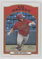 2021 Topps Heritage Minor League Edition Erik Rivera #72 w7v