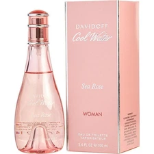 COOL WATER SEA ROSE by Davidoff for her EDT 3.3 / 3.4 oz New in Box
