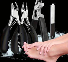 4-Piece Extra Large Nail and Toenail Set
