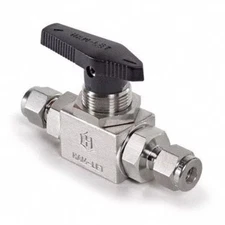 Ham-Let H-6800-Ss-L-6Mm-Css Manual 2-Way Ball Valve, Let-Lok, 316 Ss