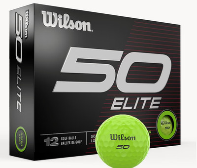 Wilson 50 Fifty Elite Golfbälle 12er in Grün