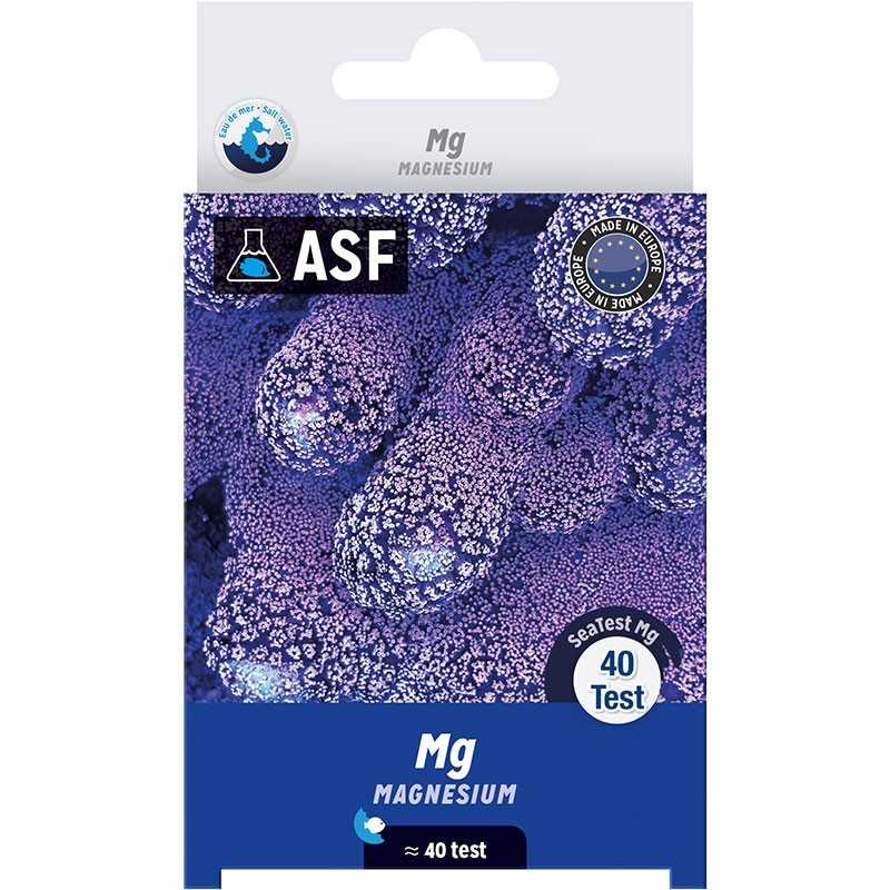AQUARIUM SYSTEMS SeaTest Magnésium Mg kit analyse eau de mer et récifal