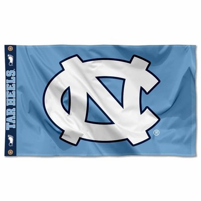 UNC Tar Heels Printed Header 3x5 Foot Premium Flag