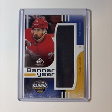 2024-25 SP GAME USED GLOBAL SERIES SWEDEN BANNER YEAR RELICS DYLAN LARKIN