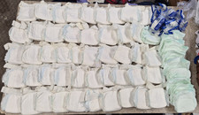 HUGE Lot Vintage Adult Diapers Depends Attends Briefs Disposable Various Size