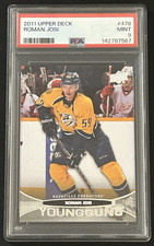 2011-12 UPPER DECK - YOUNG GUNS #478 ROOKIE CARD RC - ROMAN JOSI - PSA 9. rookie card picture