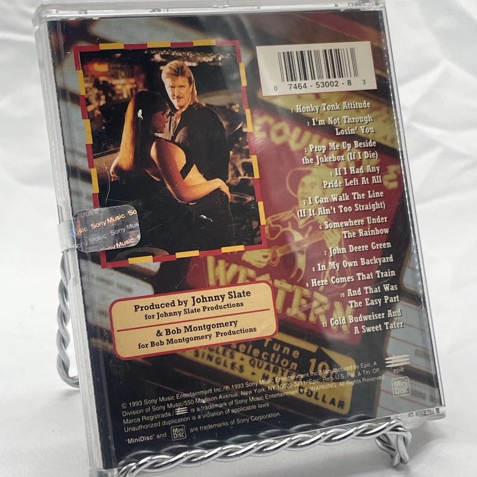 MiniDisc: RARE Joe Diffie - Honky Tonk Attitude. NEW. MINT. SEALED.1993 - Image 3 of 4