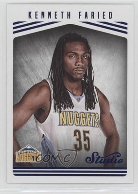 2016-17 Panini Studio Studio Edition Kenneth Faried #130 0q0