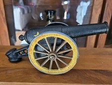 Vintage Cast Iron Cannon Civil War Revolutionary War Era