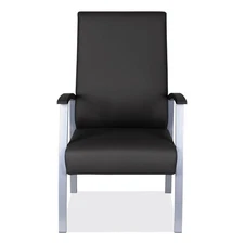 Alera ML2419 metaLounge Series 24.6" x 26.96" x 42.91" High-Back Guest Chair New