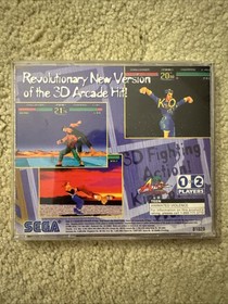Virtua Fighter Remix (Sega Saturn CD) Complete - Tested - Authentic