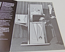 Vintage ZIG ZAG ILLUSION Magic Show Brochure - ORSINI MAGICIAN - DOVES