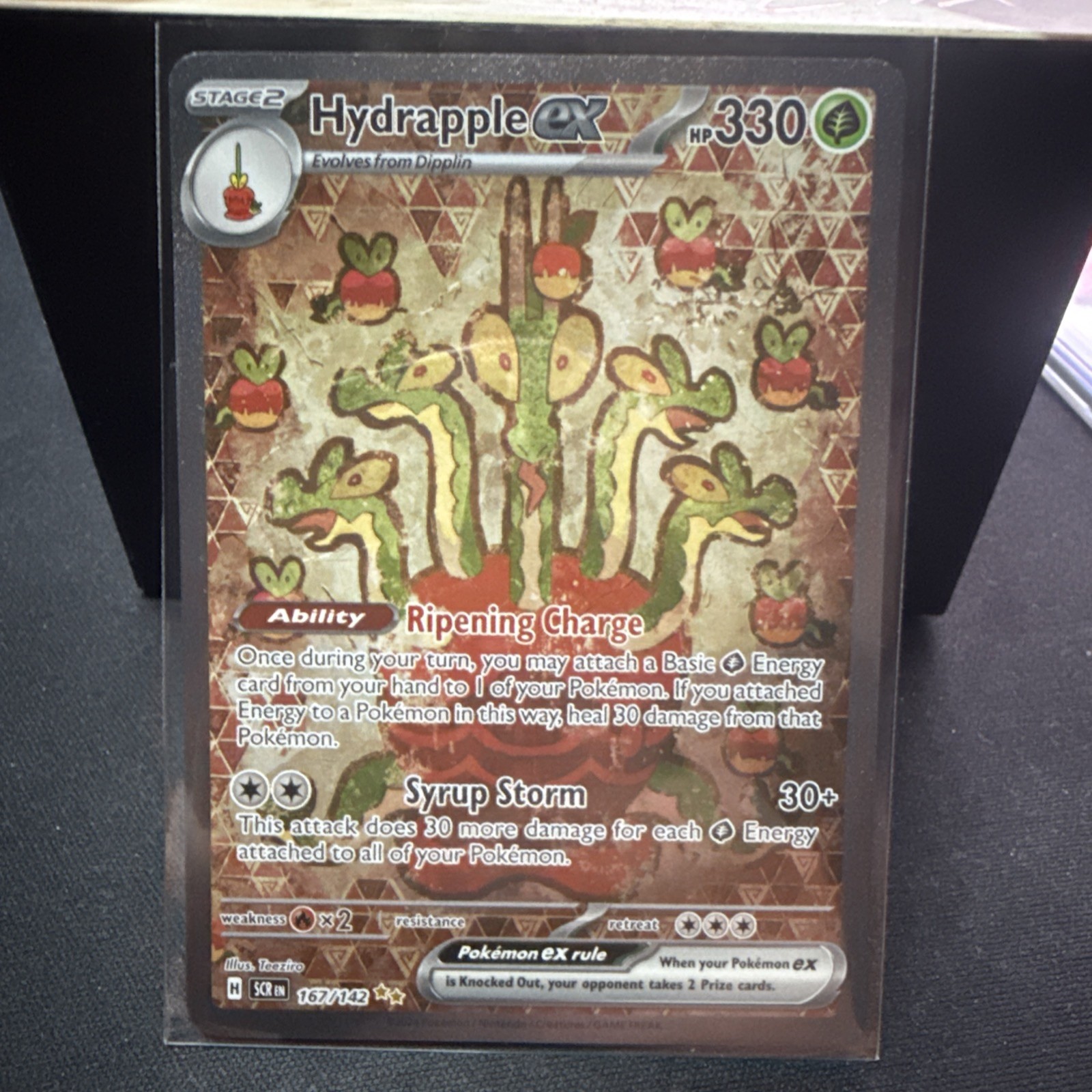 Hydrapple ex 167/142 Sv07: Stellar Crown Holo NM SIR