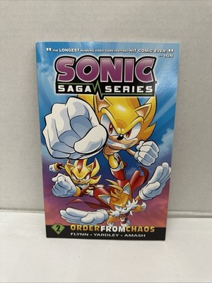 Sonic Saga Series 2 Tpb Order from Chaos Archie Comics Sega Video Game Comic
