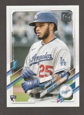 2021 Topps #US309 Keibert Ruiz rookie card, Washington Nationals. rookie card picture
