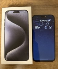 Apple iphone 15 pro max 256gb unlocked Any Carrier Titanium Blue Vrz Att Tmobile