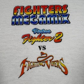 Vintage 1996 Fighters MegaMix Sega Saturn Video Game Promo T-Shirt Mens XL NEW