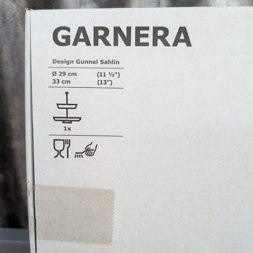 IKEA Garnera Design Tunnel Sahlin Stahl Tulpe weiß Kuchenständer Kuchenständer - Bild 3 von 15