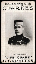 Clarke - 'Boer War Celebrities' (1901) - Lord Methuen