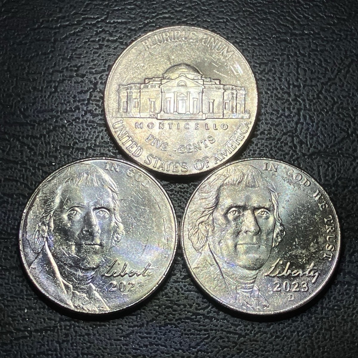 2023 D Jefferson Nickel Errors Struck Through Grease | eBay