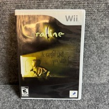 Coraline Nintendo Wii Video Game CIB Complete with Manual D3Publisher 2009