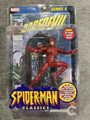 ToyBiz Marvel Spider-Man Classics Daredevil Action Figure Series 2 6-inch