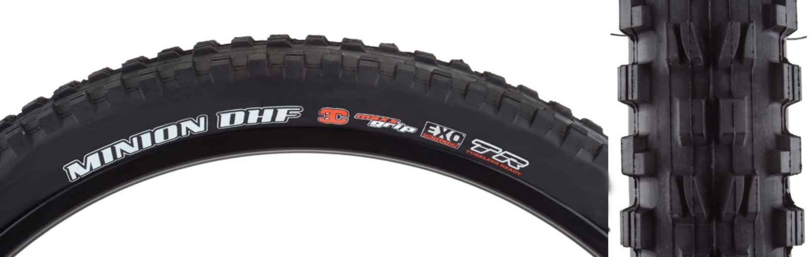 Maxxis Minion DHF 275 x 260WT 120 TPI Folding 3C MaxxTerra EXO Tubeless Tyre 20290₽