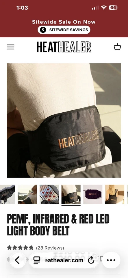 Healer Body Belt Neu Open Box - Bild 2 von 4
