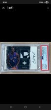 Chris Bosh 2003 UD Exquisite Patches Auto RC PSA 8 / 9 #Ap-Ca 99/100