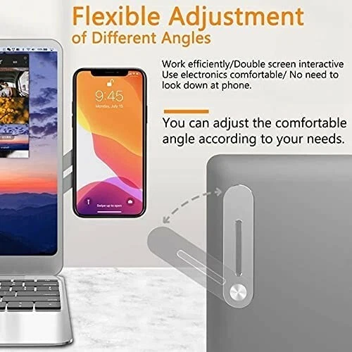 Laptop Stand Folding Portable Mesh Desktop iPad Holder Office Support - Image 2 of 4