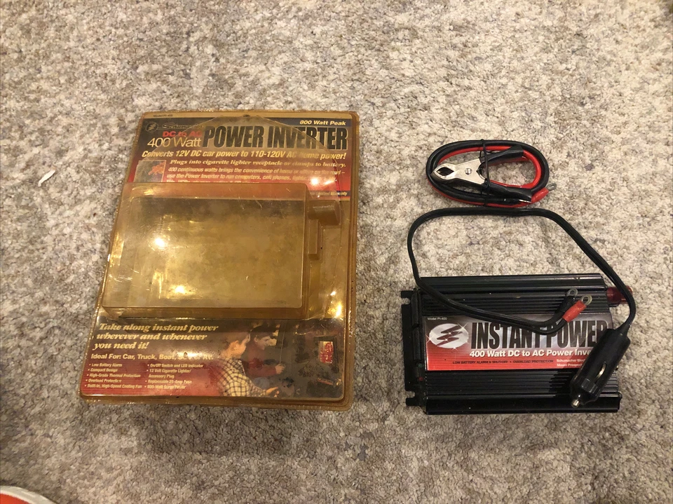 Schumacher Pi-400 Instant Power Dc To Ac Power Inverter - 400 Watts - Image 3 of 4