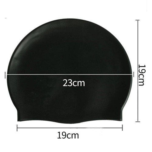 Badekappe Silikon Damen Herren Wasserdicht Sport Ohr Schützen Schwimmbad Hut DE - Bild 9 von 17