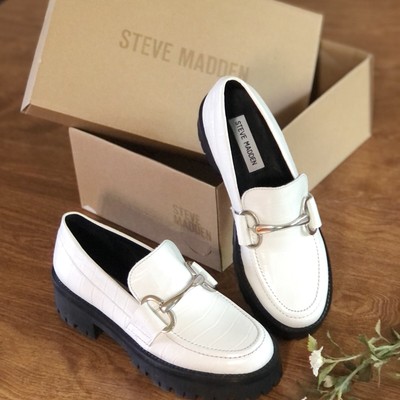 steve madden platform loafers