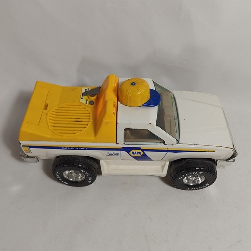 Vintage Working NYLINT NAPA TRUCK 1993 Sound/Lights Pressed Metal Fresh Batt - Picture 3 of 8