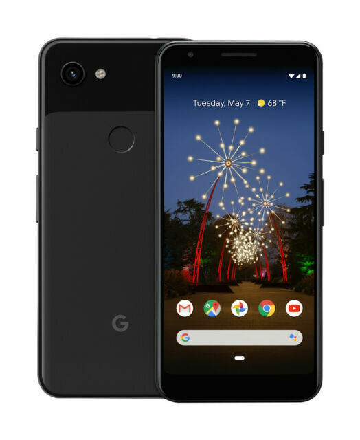 Google Pixel 3a - 64GB - Just Black (Unlocked) (Single SIM) for