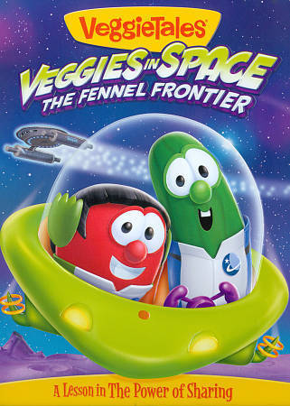 veggie tales dvd veggies in space fennel frontier lesson power