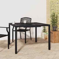 Garden Table Anthracite 100x100x72 cm Steel vidaXL