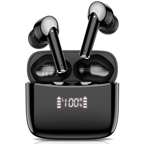 Headphones Wireless Bluetooth Noise Cancelling Headphones J8 Pro - Picture 2 of 56