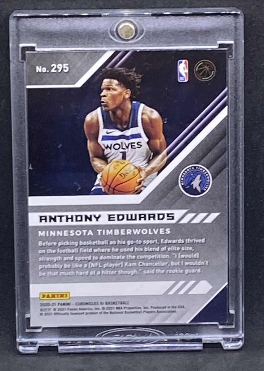 Anthony Edwards RARE ROOKIE RC HOLO FOIL REFRACTOR SSP