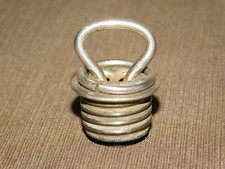 VINTAGE 1908 SCHRADER CANTEEN FLASK SCREW IN PLUG