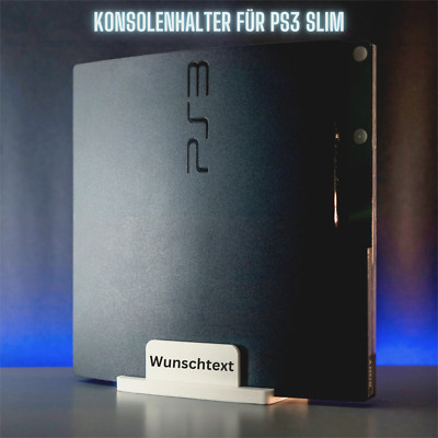 Halterung passend für PlayStation 3 Slim Halter Ständer PS3 Spiele Zubehör