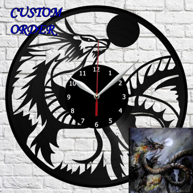 Custom order vinyl wall clock