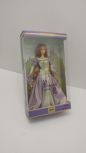 Princess And The Pea Barbie Doll 28800 NOS Mattel 2000 Collector Edition - Picture 2 of 15