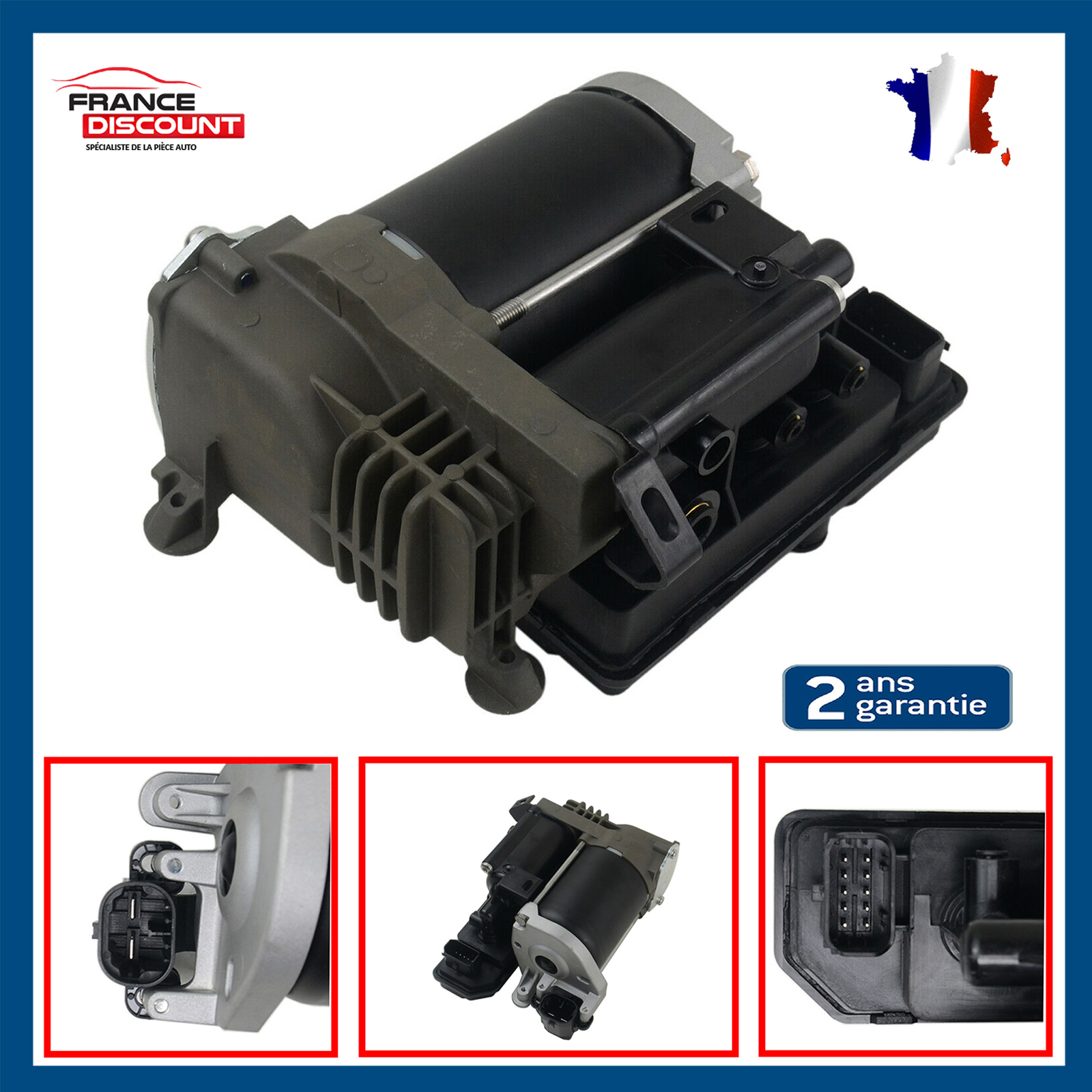 Compresseur de suspension pneumatique 12V amortisseur Citroen C4 Grand Picasso 2007 2008