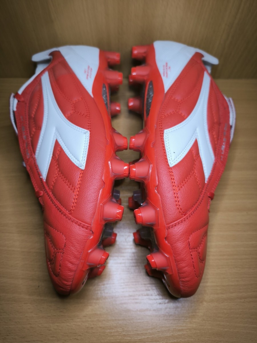 Chaussures Football Diadora DD Eleven K, Cuir, Crampons, Pointure EU 46 (30 Cm), Noir